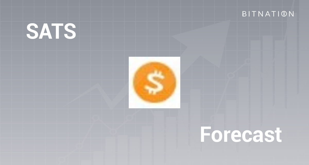 SATS Price Prediction